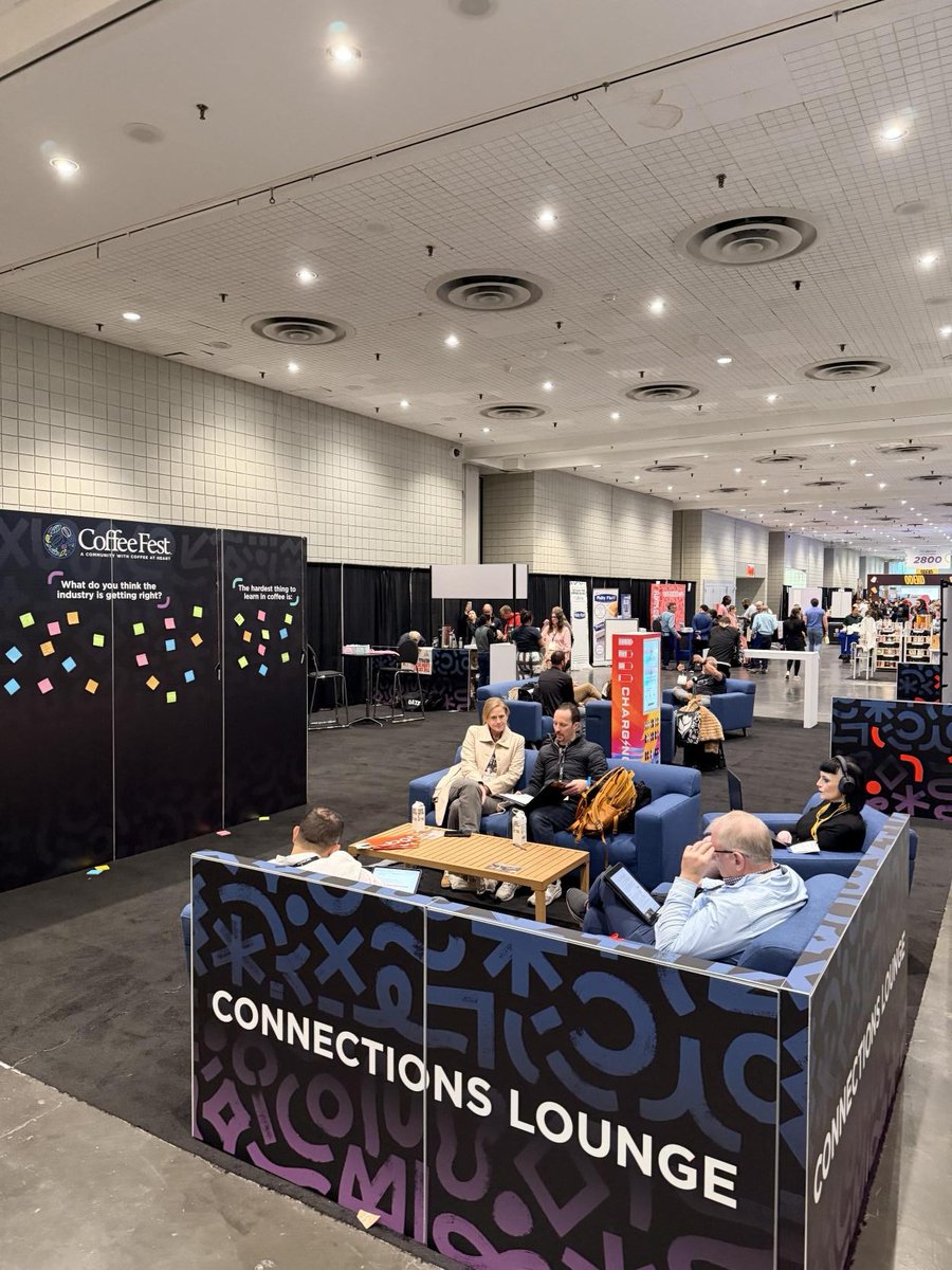 theexpogroup's tweet image. The @CoffeeFestShow floor is buzzing, and it’s not just from the caffeine! 

We’re proud to partner with @ClarionEventsNA on this event featuring workshops, training, and valuable connections for professionals in the specialty coffee business.

#CoffeeFestNewYork #tradeshows