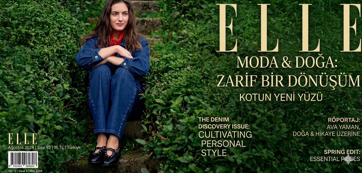 acilen bir dergi çekimi