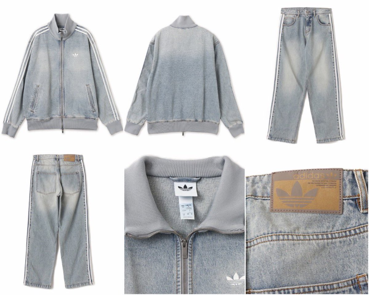 atmos x adidas Denim Firebird Collection 🗓️ March 13th