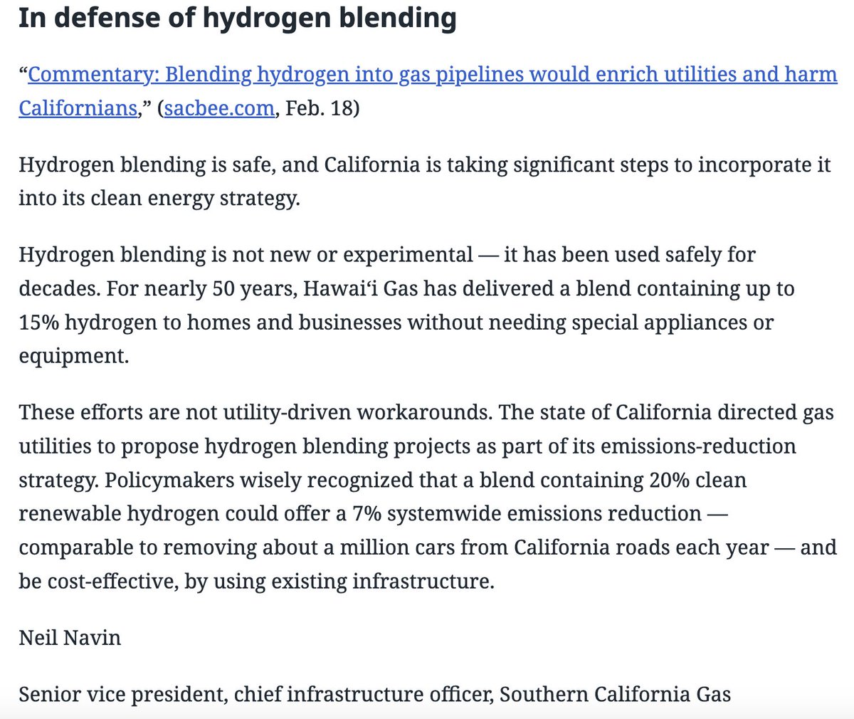 California Hydrogen Coalition tweet media