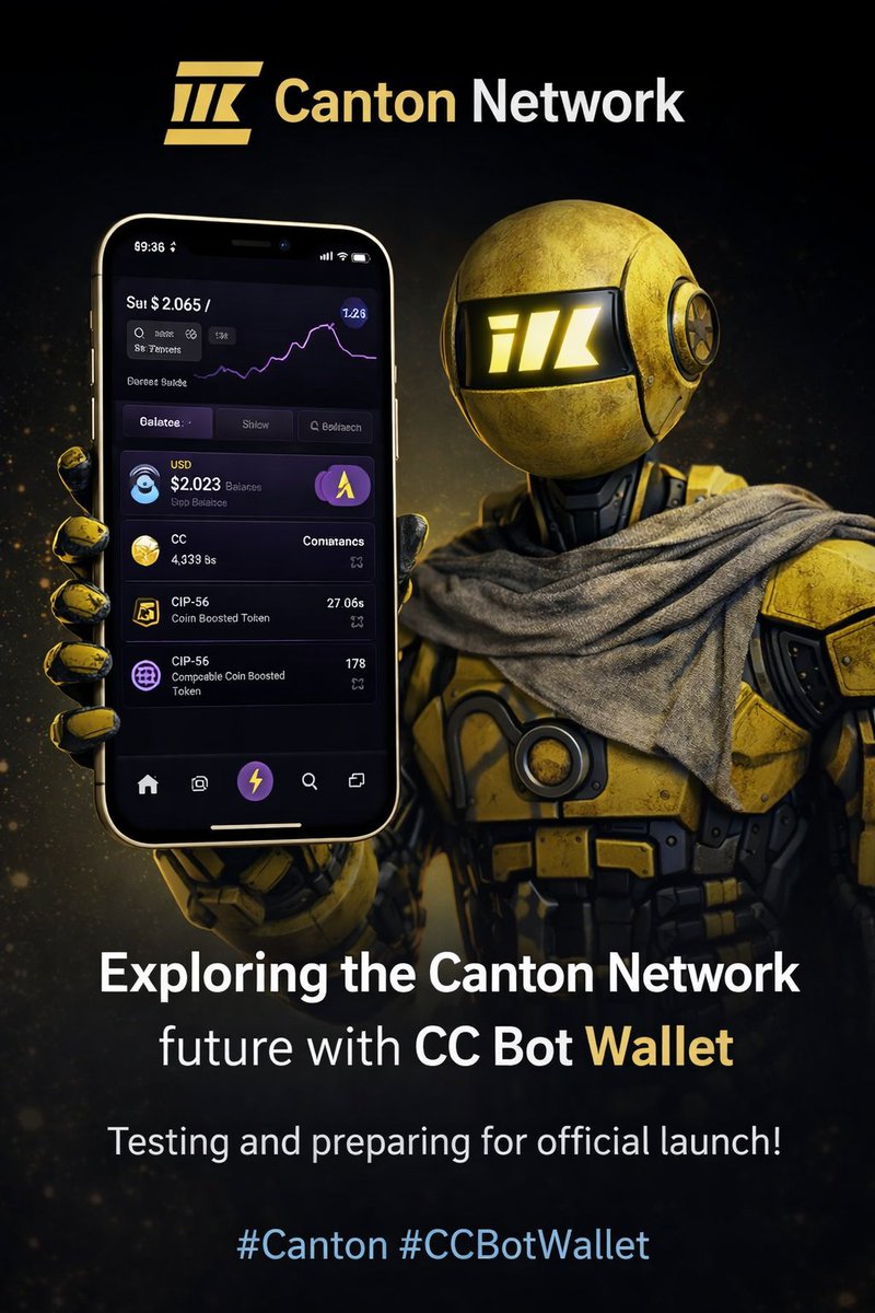 Blubeyond's tweet photo. Testing and exploring the CC Bot Wallet ecosystem π
Canton Network is building something big. Excited to see how this wallet will improve the Web3 experience.
you can join here π
https://t.co/e5aRW2ag6b
#Canton #CCBotWallet #Crypto https://t.co/Er8KWRf1pQ