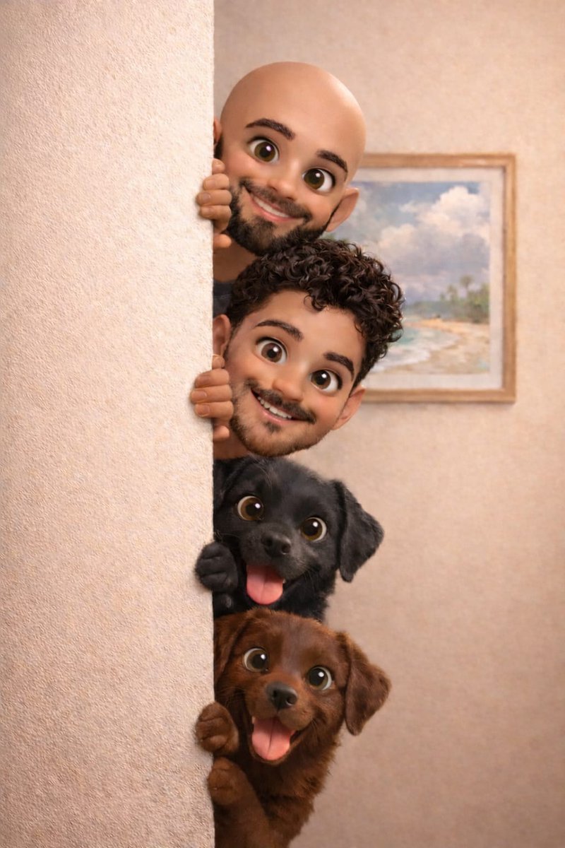 D_lima83's tweet photo. Nova semana. 
Novas oportunidades. 

E essa #trend linda
Eu, meu amor e nossos amores🐾

#eueele #pride #paisdepet #amor https://t.co/nas1gQjfX1