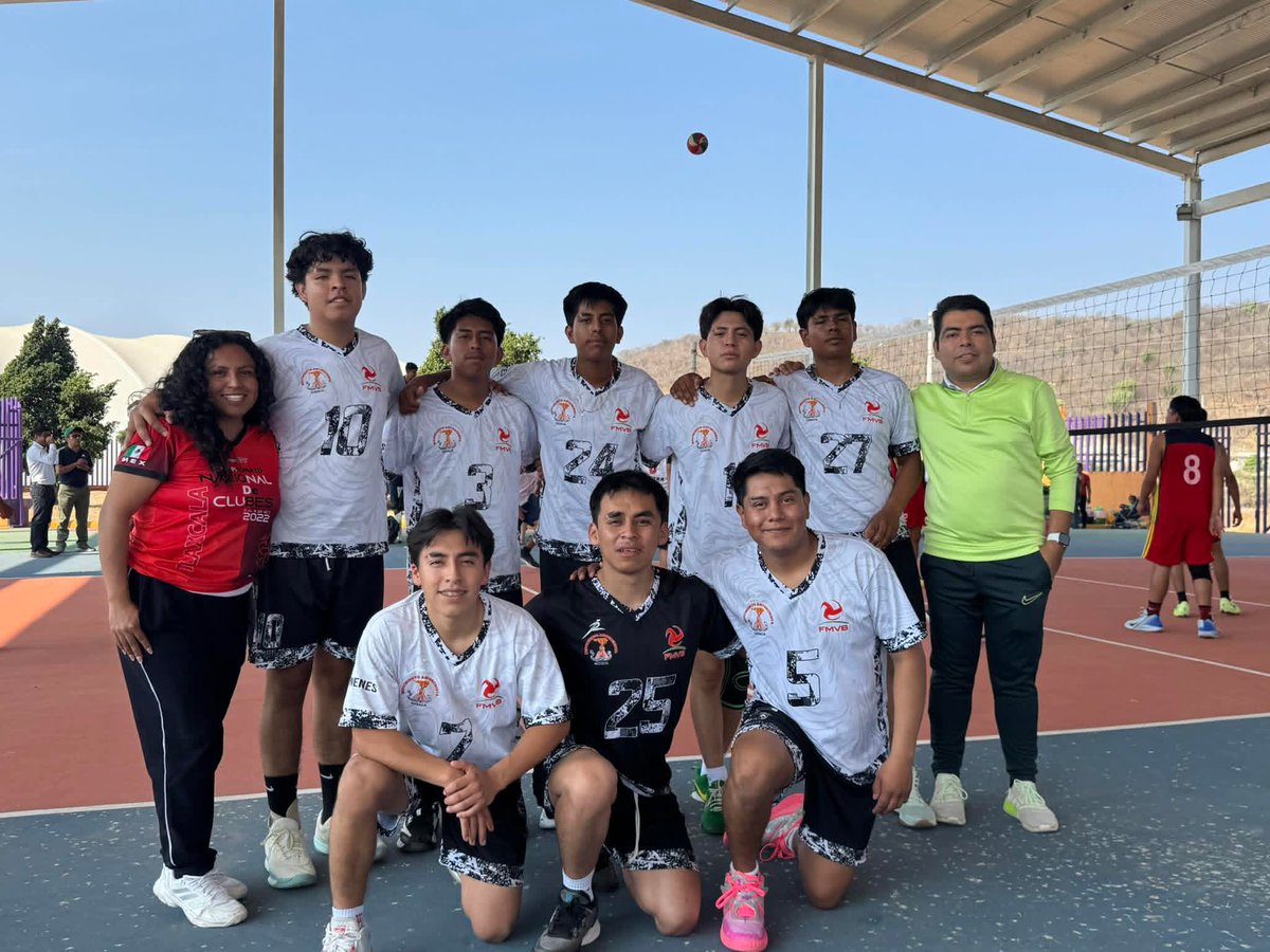 Ganan su tercer partido consecutivo el equipo Varonil de voleibol en la categoría Juvenil B llevando al estado de Oaxaca hacia la victoria 🏐