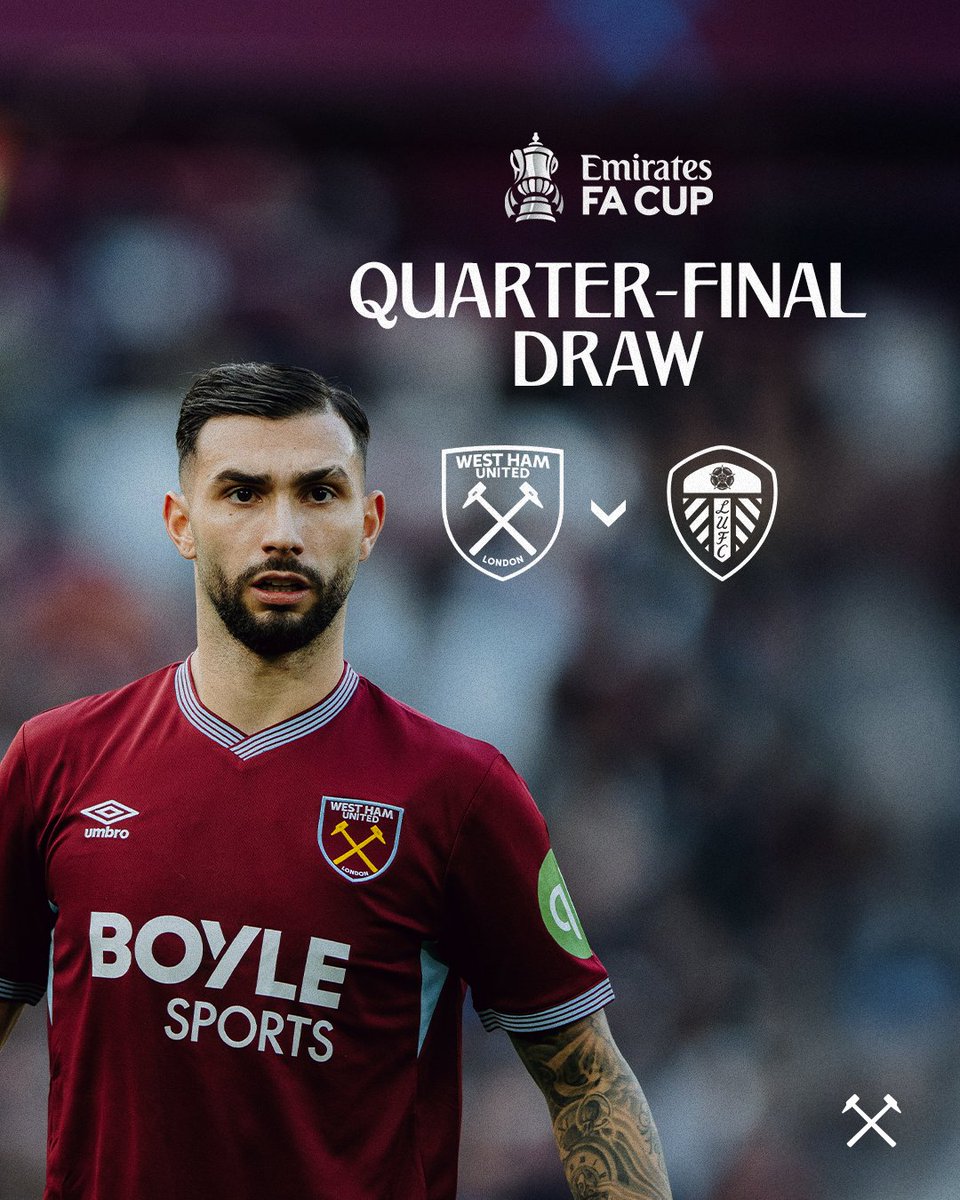 We'll play Leeds at home in the next round 🏡