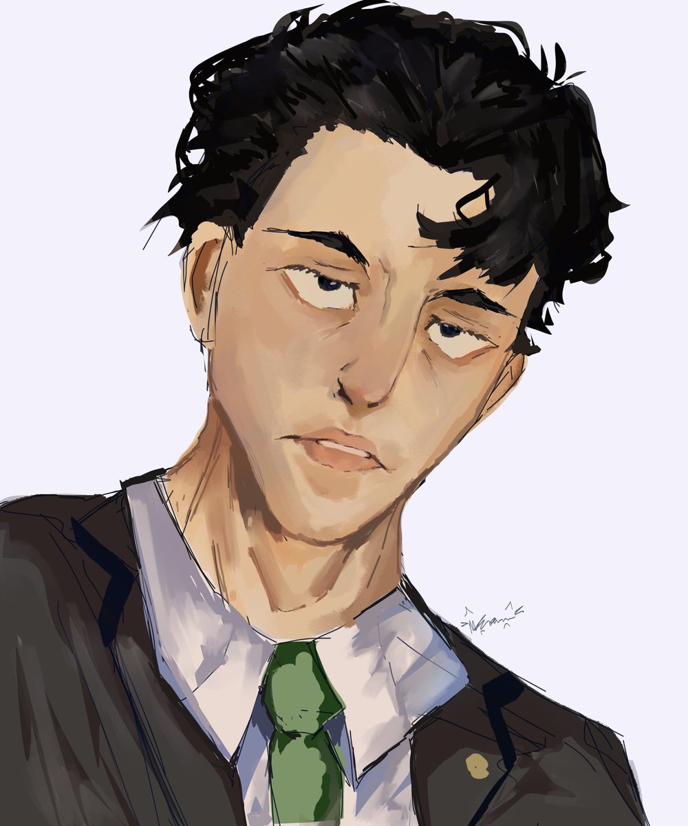 mal_idc's tweet photo. Wanted to draw the huzz in my style 
#jjk #hiromihiguruma #jjkart #digitalart #clipstudiopaint #jujutsukaisenmodulo23 #art #rendering https://t.co/BZVwlpY3EA