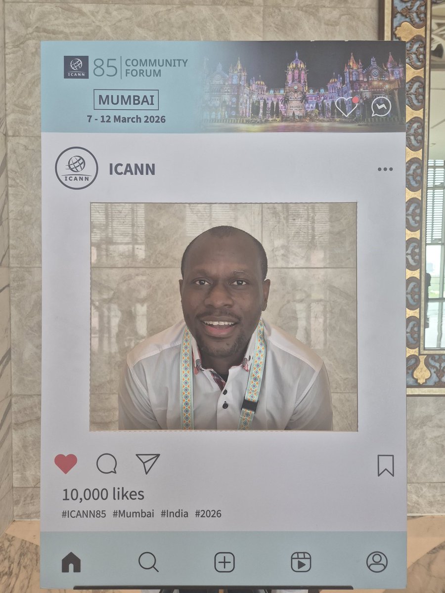 _amevY2's tweet image. #icann85 #mumbai #2026