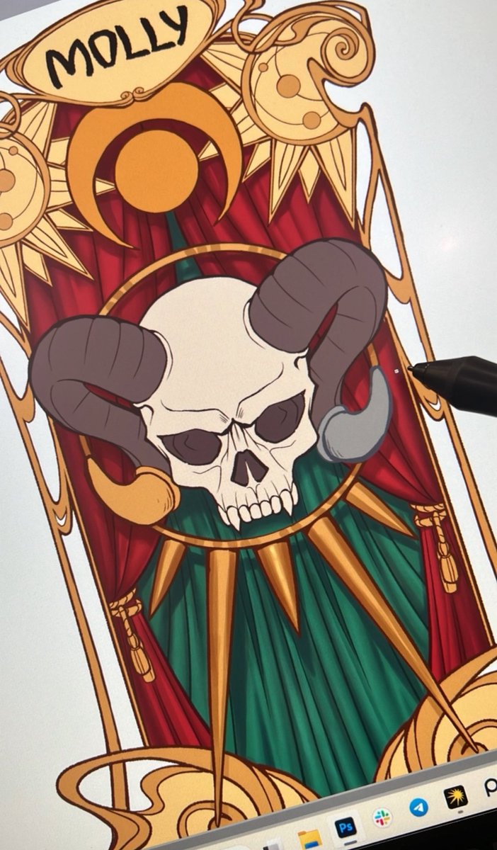 Vimesy's tweet photo. 🎪
#wip
#criticalrole #mollymauktealeaf https://t.co/OUj2i8vMU7