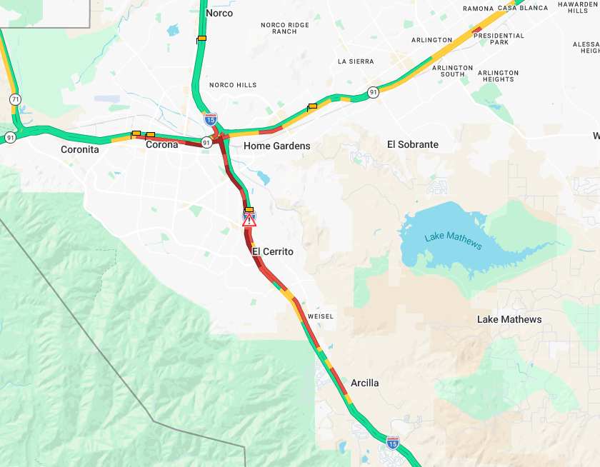 Caltrans District 8 tweet media
