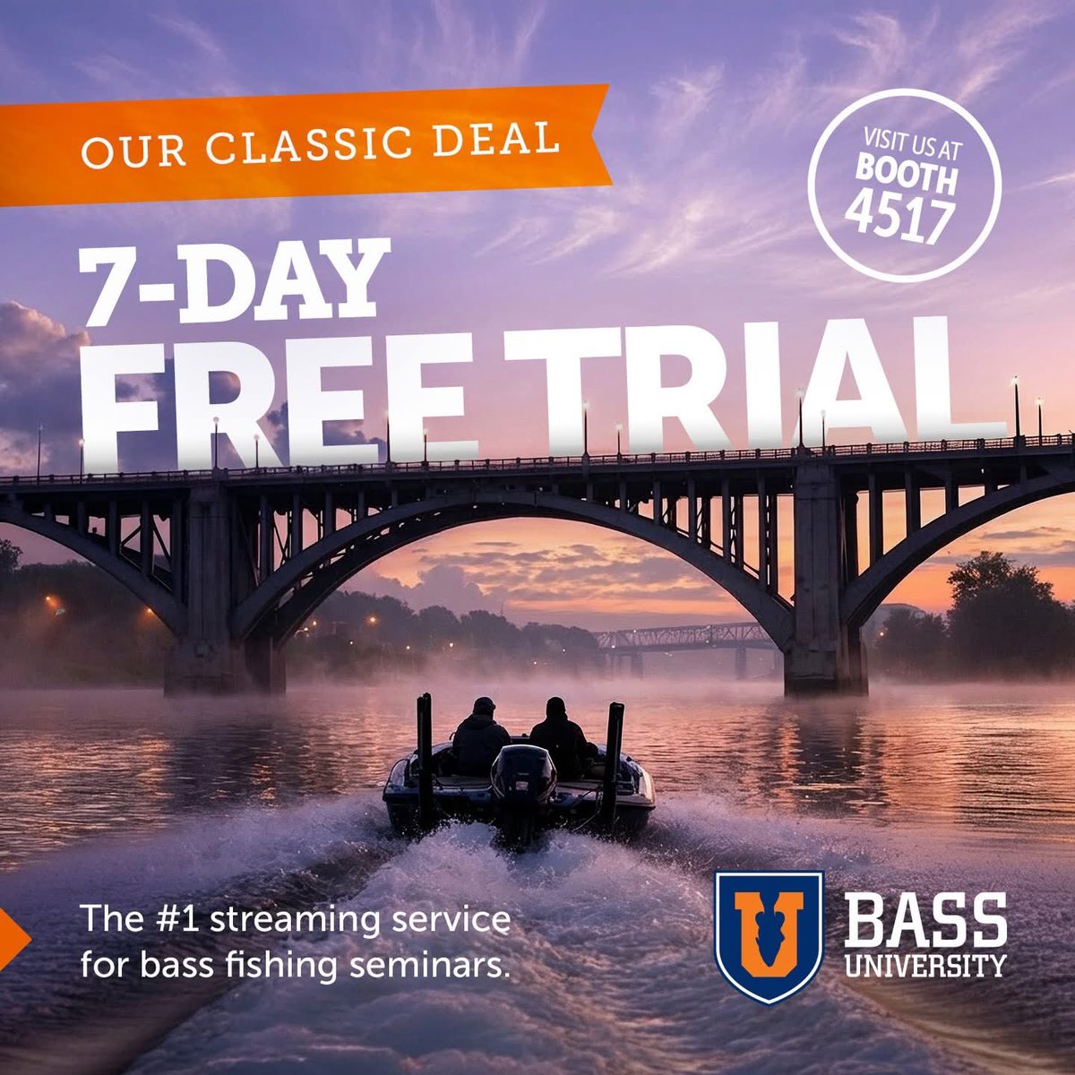 gneilp's tweet image. It’s @bassmaster Classic week and the folks at @BassUniversity have a booth in Knoxville and a deal for you! #NeverStopLearning