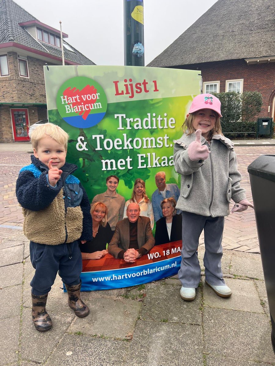 Jeugd @blaricum ziet dat “toekomst” bij <a href="/hartvblaricum/">hartvoorblaricum</a> in goede handen ligt.
Stem je ook op 18 maart voor Traditie en Toekomst?