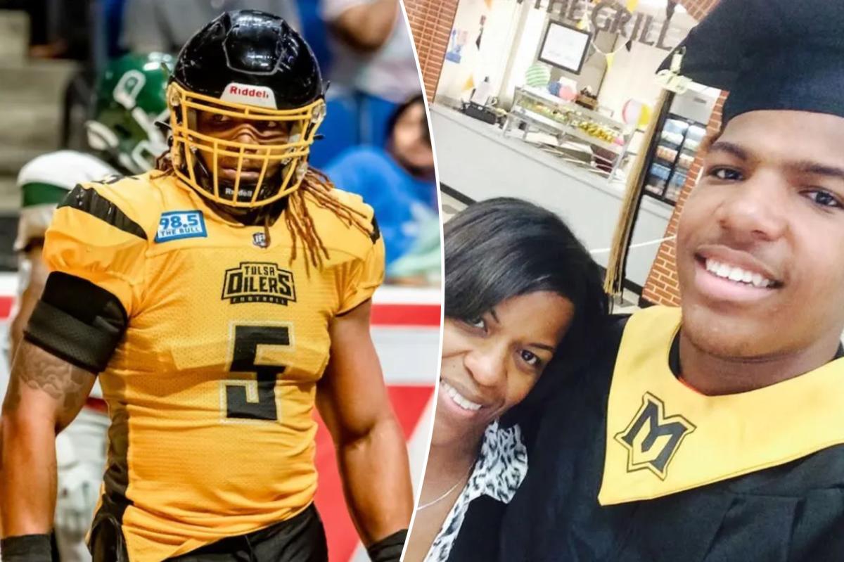nypost's tweet photo. Indoor football player, 28, shot dead while trying to break up Georgia bar fight https://t.co/mgbpJRxzWF https://t.co/CRIcs65CEr