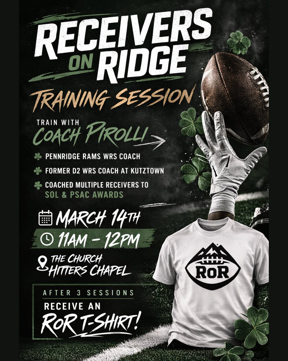 Receivers on Ridge tweet media