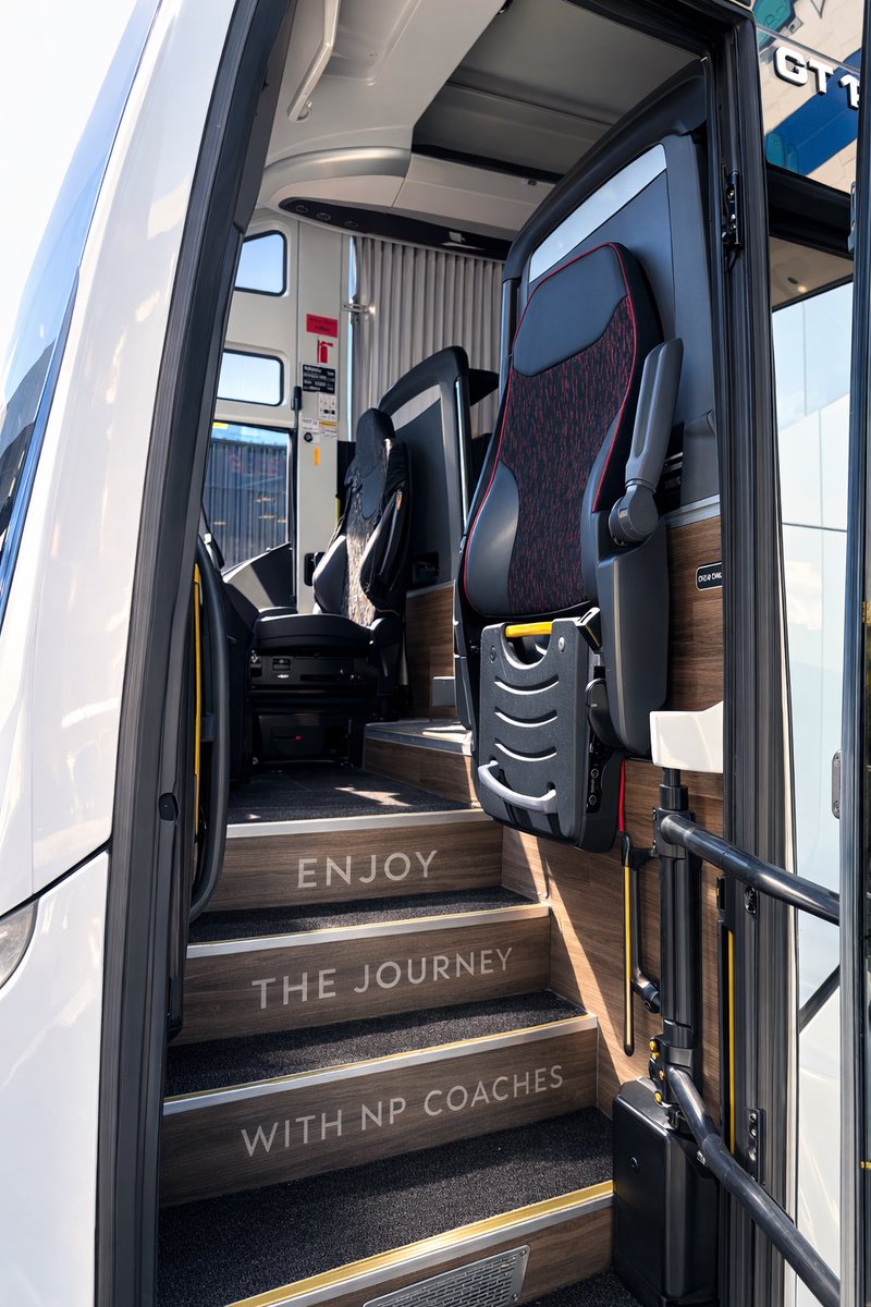 NPCoaches's tweet image. The journey starts here.
Step in, sit back, and enjoy the ride. 🚌✨

#NPCoaches #LuxuryTravel #CoachTravel #TravelInComfort #JourneyStartsHere