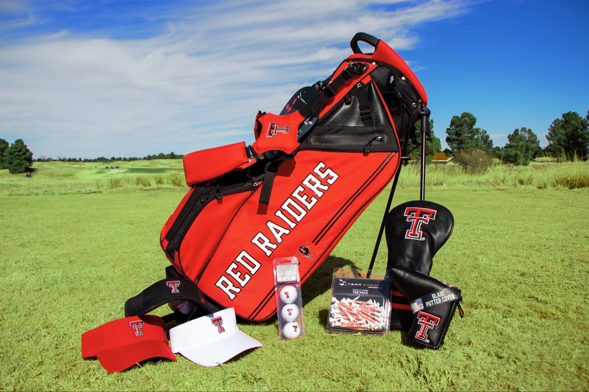 ShopTheMatador's tweet photo. Rep the Red Raiders on every hole ⛳️❤️ 

Gear up with Texas Tech golf bags, headcovers, tees, balls, and visors for your next round. Shop online or stop by The Matador in store. 🤘

Shop golf gear: 
https://t.co/7xjbDC8Ygp

#WreckEm #TexasTech #TexasTechGolf https://t.co/gzx731WpDF