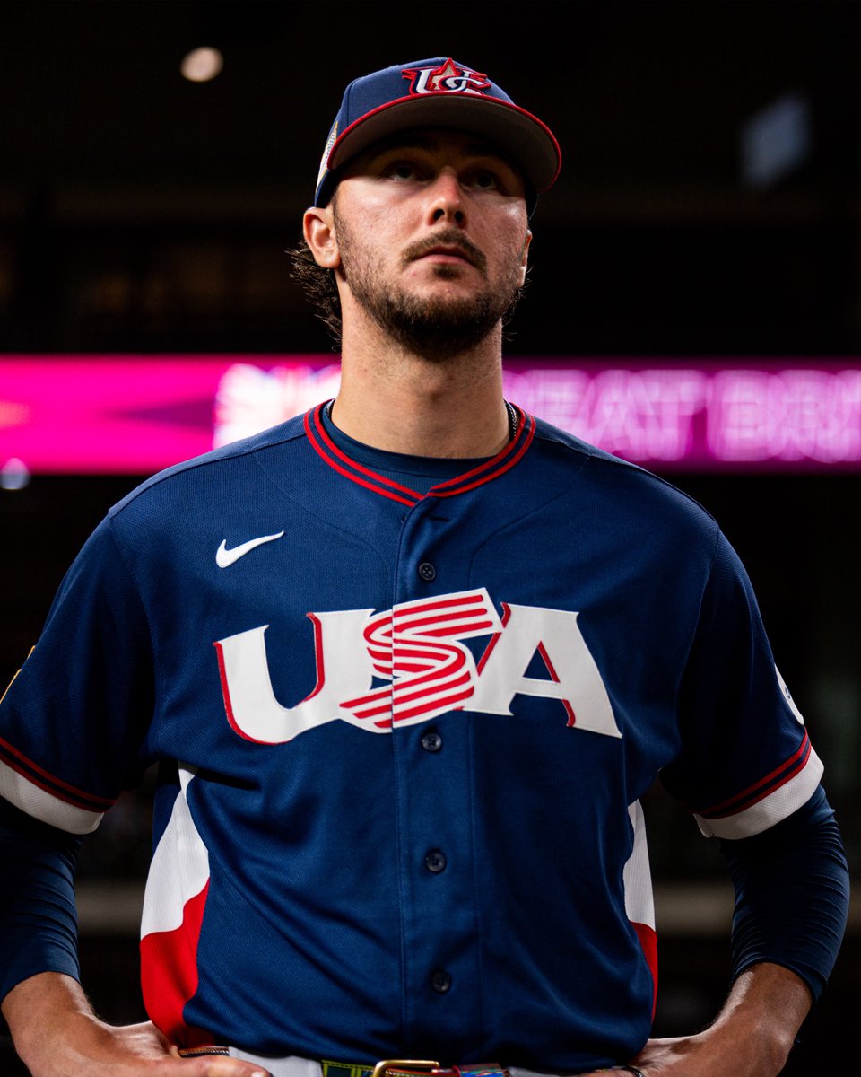 I get to call Paul Skenes my ace tonight. 🇺🇸