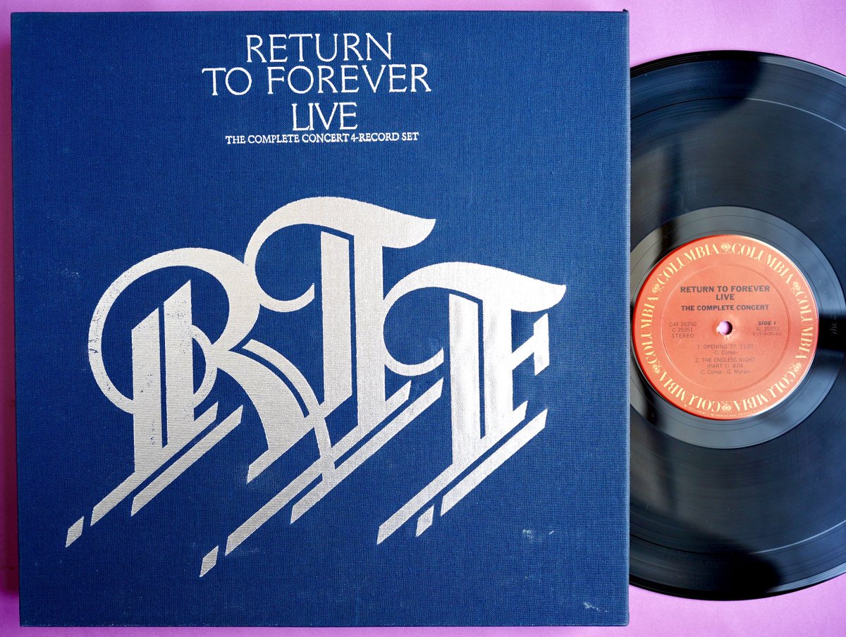 NEWJAZZTHINGS's tweet photo. RETURN TO FOREVER LIVE / THE COMPLETE CONCERT
https://t.co/kQaihLu7AK
#jazz #ジャズ #アナログレコード #record #records #レコード通販 #ジャズレコード #vinyl #vinylrecords #レコード #music #ChickCorea #StanleyClarke #JoeFarrell #columbia #ReturnToForever #fusion #音楽 https://t.co/hwgFUIsXfJ