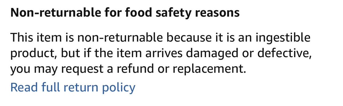 every single fucker on the listing should send me an annual thank you gift for the amount of $$$ im gonna collectively save them on returns moving forward