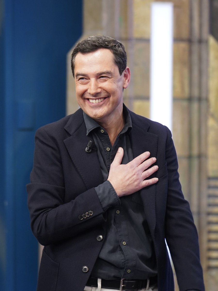 joosearodriguez's tweet photo. Hoy toda España en El Hormiguero ha visto el gran presidente que tiene Andalucía.

#JuanmaMorenoEH https://t.co/fwQmjmgi6N