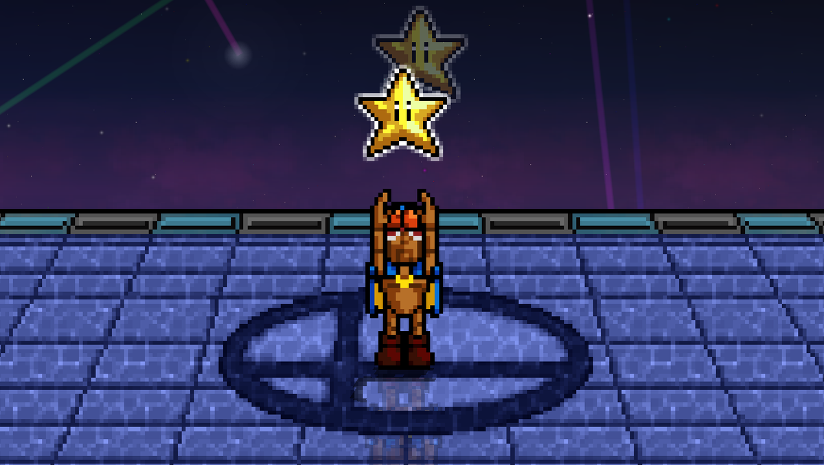 SSBCrusadeOffic's tweet photo. The magic puppet from the Forest Maze, Geno appears more toy-like, charming, &amp; has many improved animations. https://t.co/dHh2Ftr0Pr