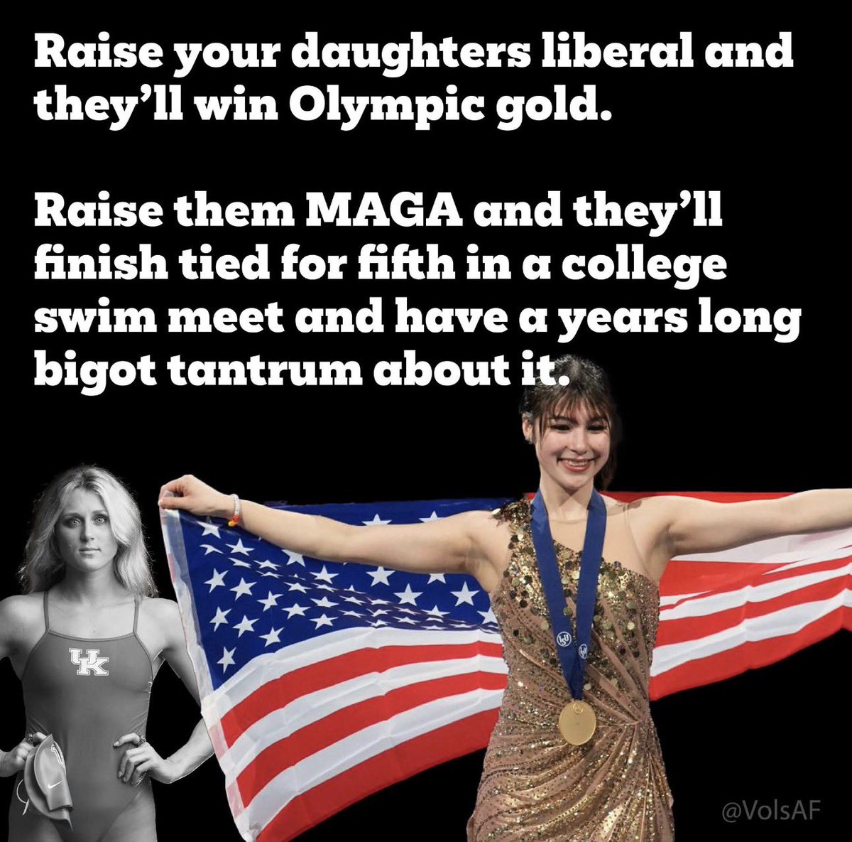 Here for Riley Gaines slander.