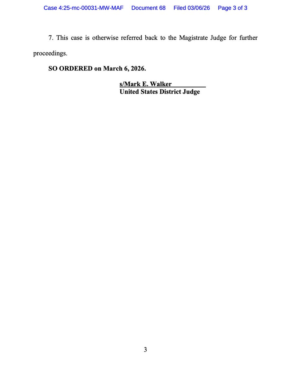 MaxNordau's tweet photo. BREAKING: A court has ruled against James "Tommy" Fishback, affirming that his former employer has the right to garnish his assets.

The court further ruled that Fishback must appear in court on April 1, 2026 to show why he shouldn’t be held in contempt.

Tommy is in trouble. https://t.co/RrFLDcr5gD