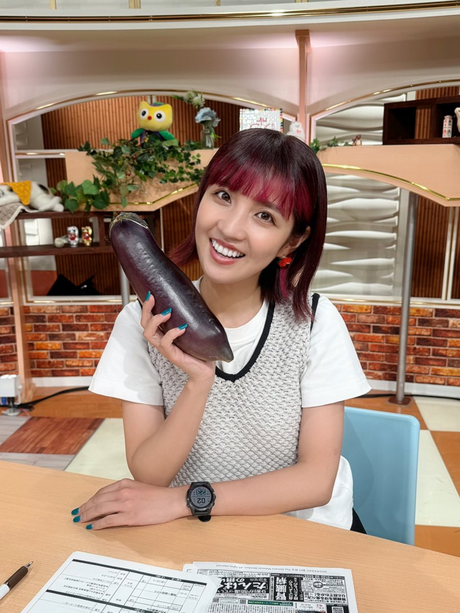 やぎちゃんページ おはよーん！ 今日はずくだせテレビ出演です📺🍆 13:55-生放送だよん