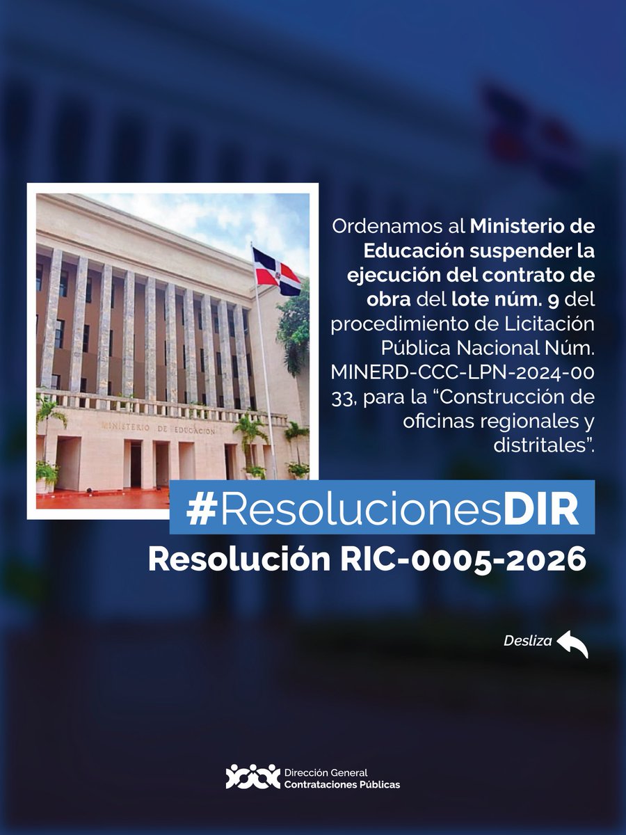 Dirección General de Contrataciones Públicas tweet media