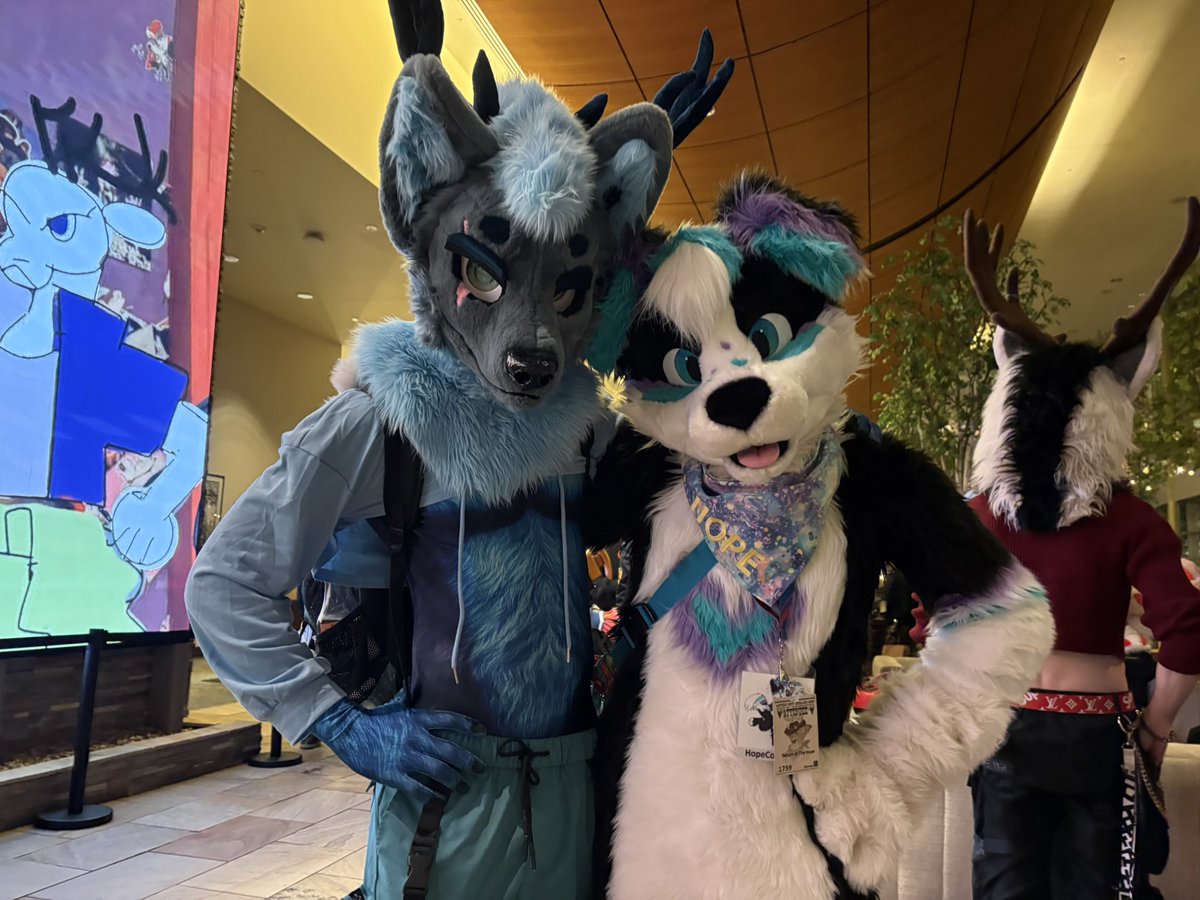 The Busy Blue DeerDog tweet media