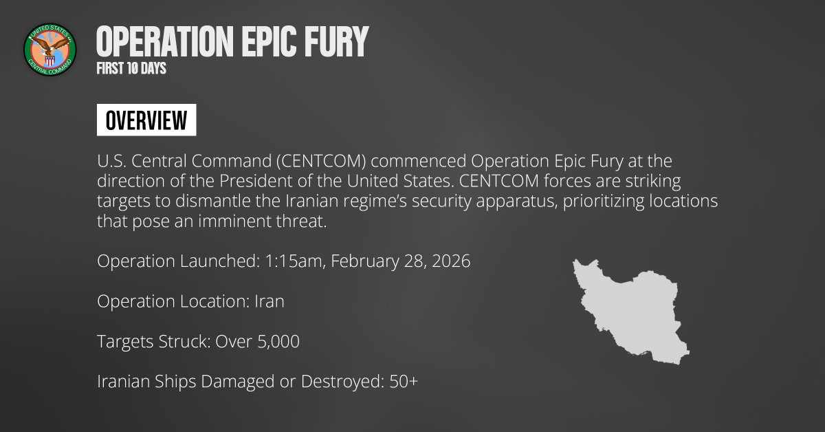 U.S. Central Command tweet media