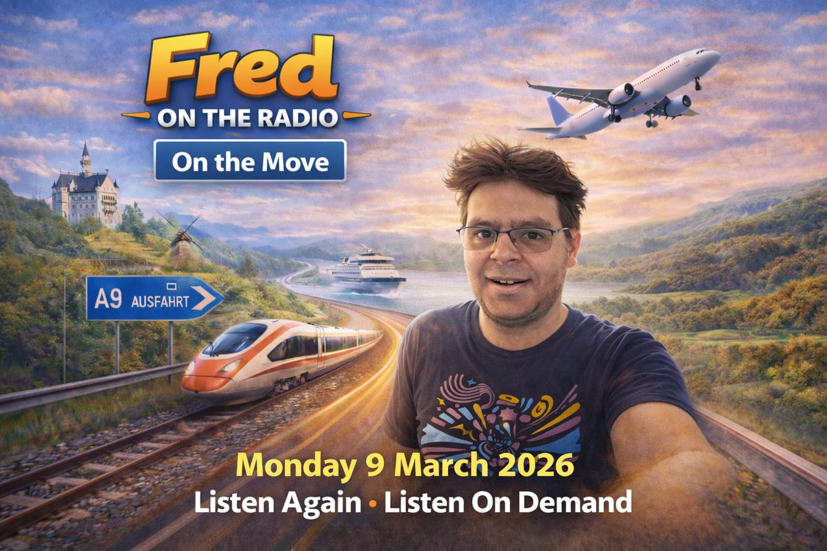CirenRadio's tweet photo. If you missed this week's 'Fred On the Radio' you can catch up on the Listen Again page on our website. This week's theme was On the Move - Songs about all forms of travel &amp; transport. Next Monday's theme is Nashville Calling.

https://t.co/hEyQ9yNpVI https://t.co/DGisvesBUh