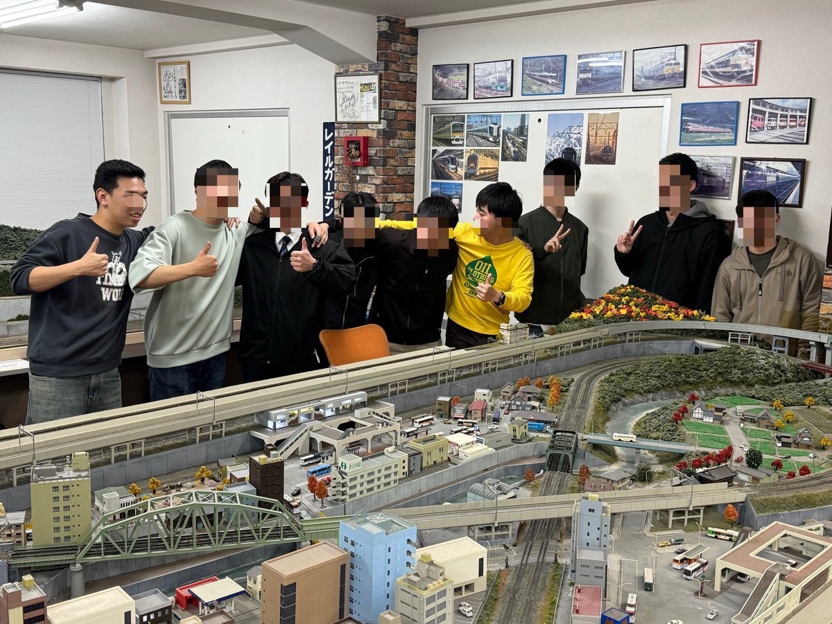 岩倉高校鉄道模型部 tweet media