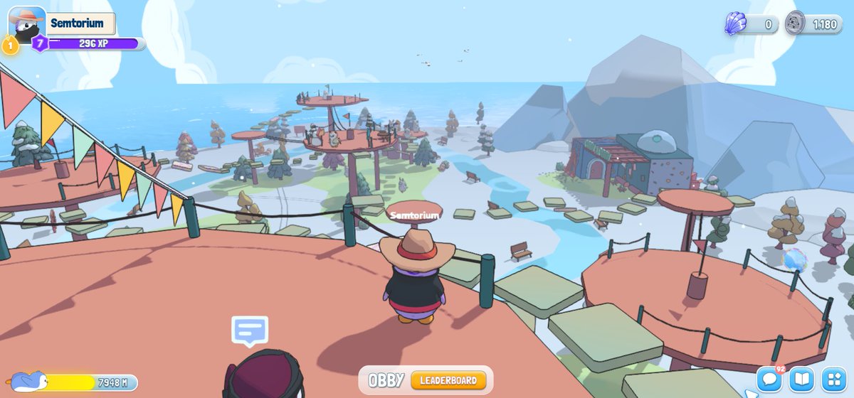 Finally !!! 

<a href="/PudgyWorld_/">Pudgy World</a> is LIVE! 🐧

Honestly <a href="/LucaNetz/">Luca Netz 🐧✳️</a> owes me a new keyboard after that parkour... My fingers are cooked.  🖖🔥

So fun game, join now:
play.pudgyworld.com/?refCode=LnH9P…