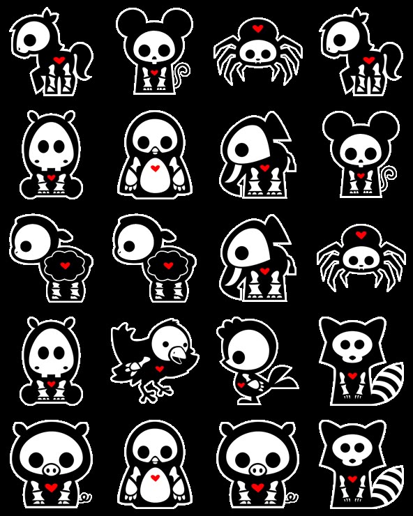 xxlethalzxx's tweet photo. skelanimals https://t.co/AeTcsbSOQ5