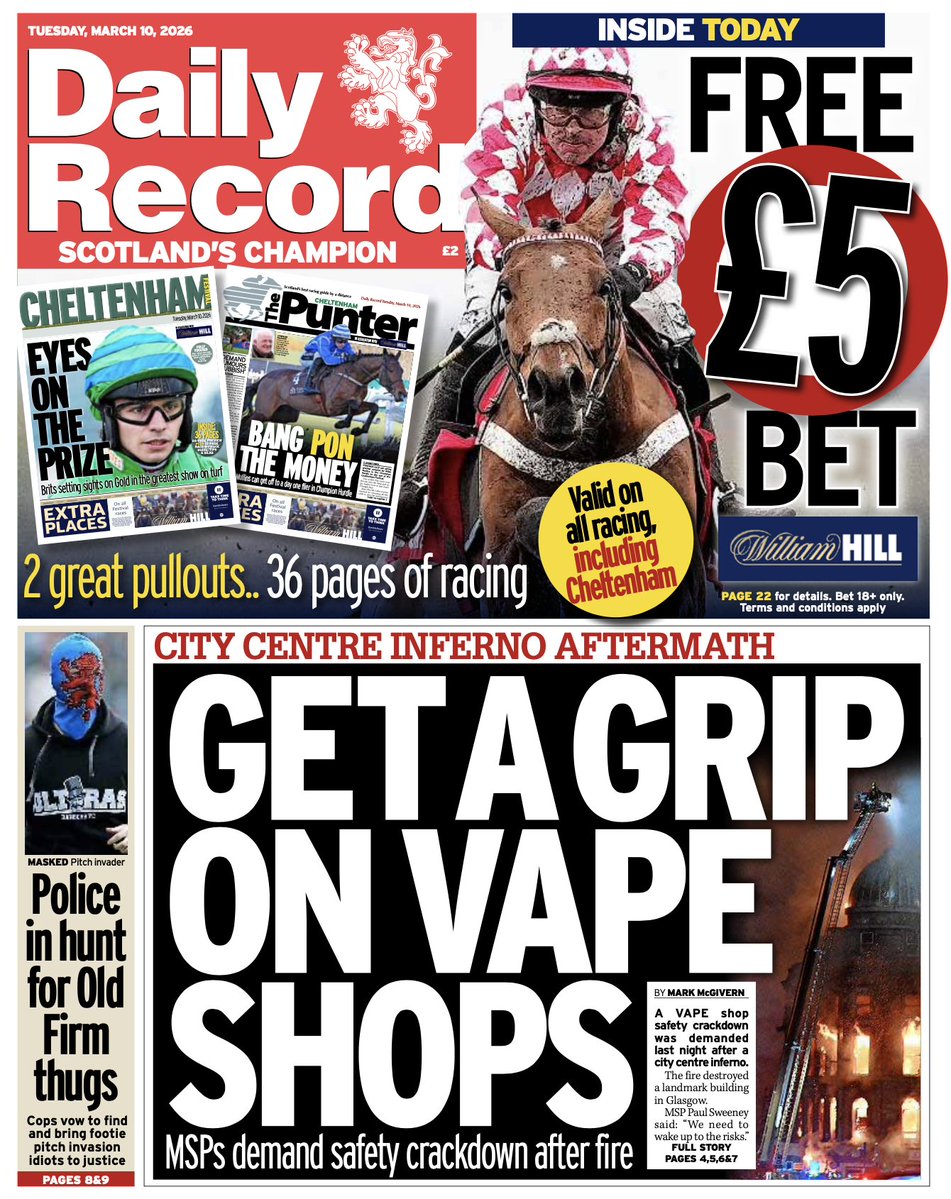 The Daily Record tweet media