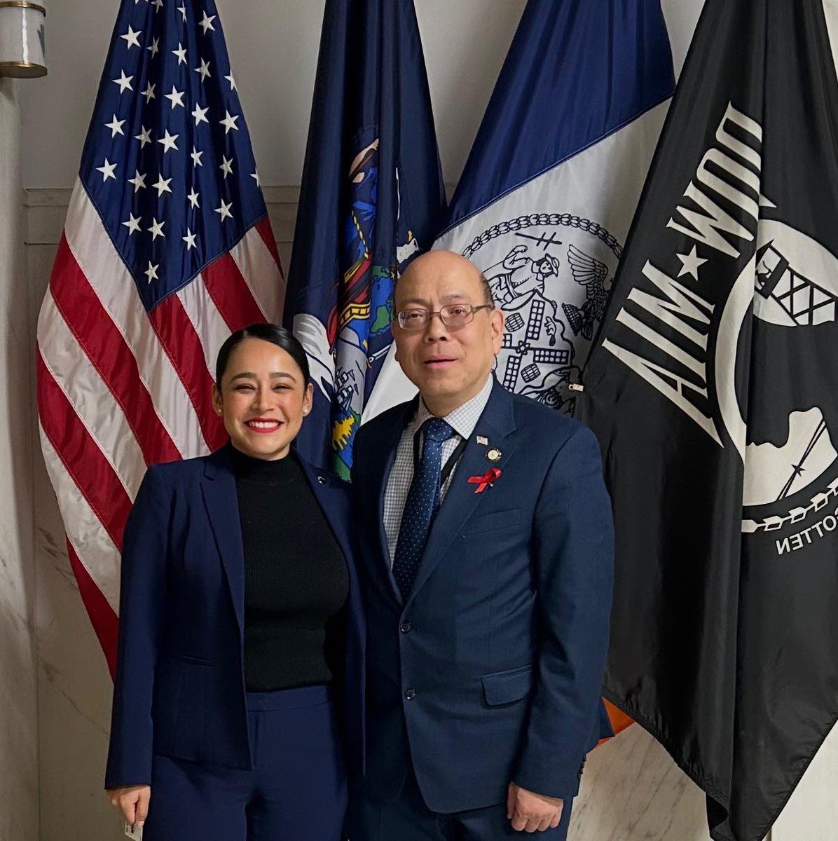 NYMetroVets's tweet photo. Three week in:

- Met with Elected Officials ✅
- Testified at City Council ✅
- Started messaging ✅
- Making changes🚫

#First100days https://t.co/yWTs2akXcM