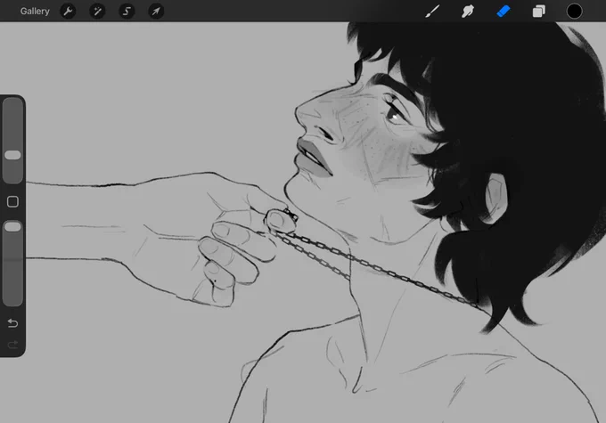 couldn't do much today but i finished the lineart for this ✨
#byler 