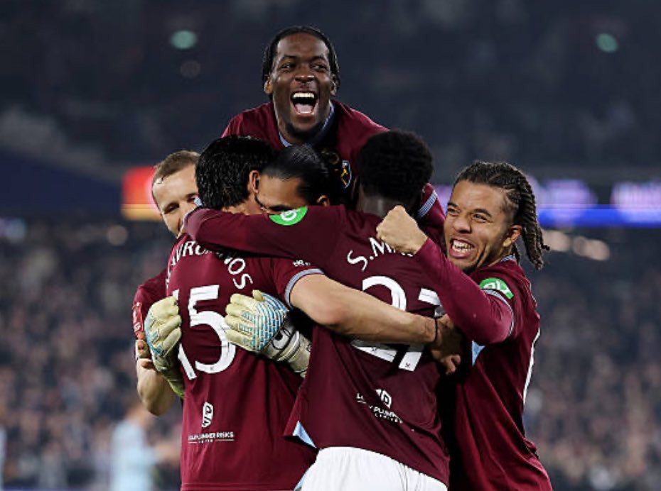 West Ham's record in all competitions since January 11th:

Played: 11
Won: 7
Drawn: 2
Lost: 2

Unreal.