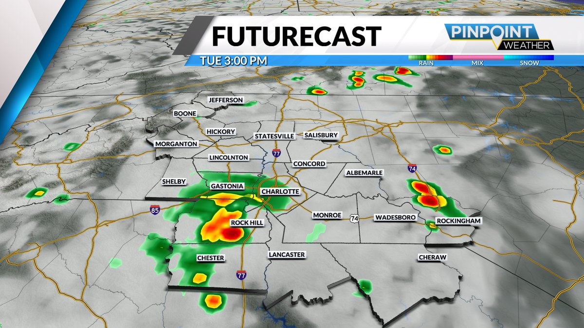 THIS WEEK: Record highs are in jeopardy again tomorrow & Wednesday! Few ...