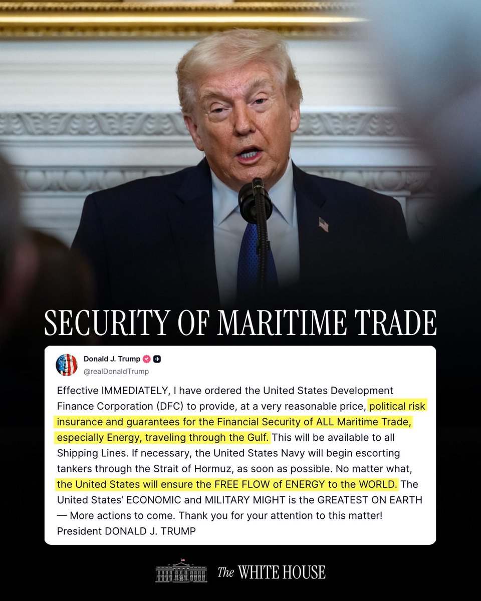 meltewahade's tweet photo. Great news. Please contact us if you need assistance to aquire Poltical Risk Insurance. US is a  blessed land https://t.co/oOGP4eHYdM