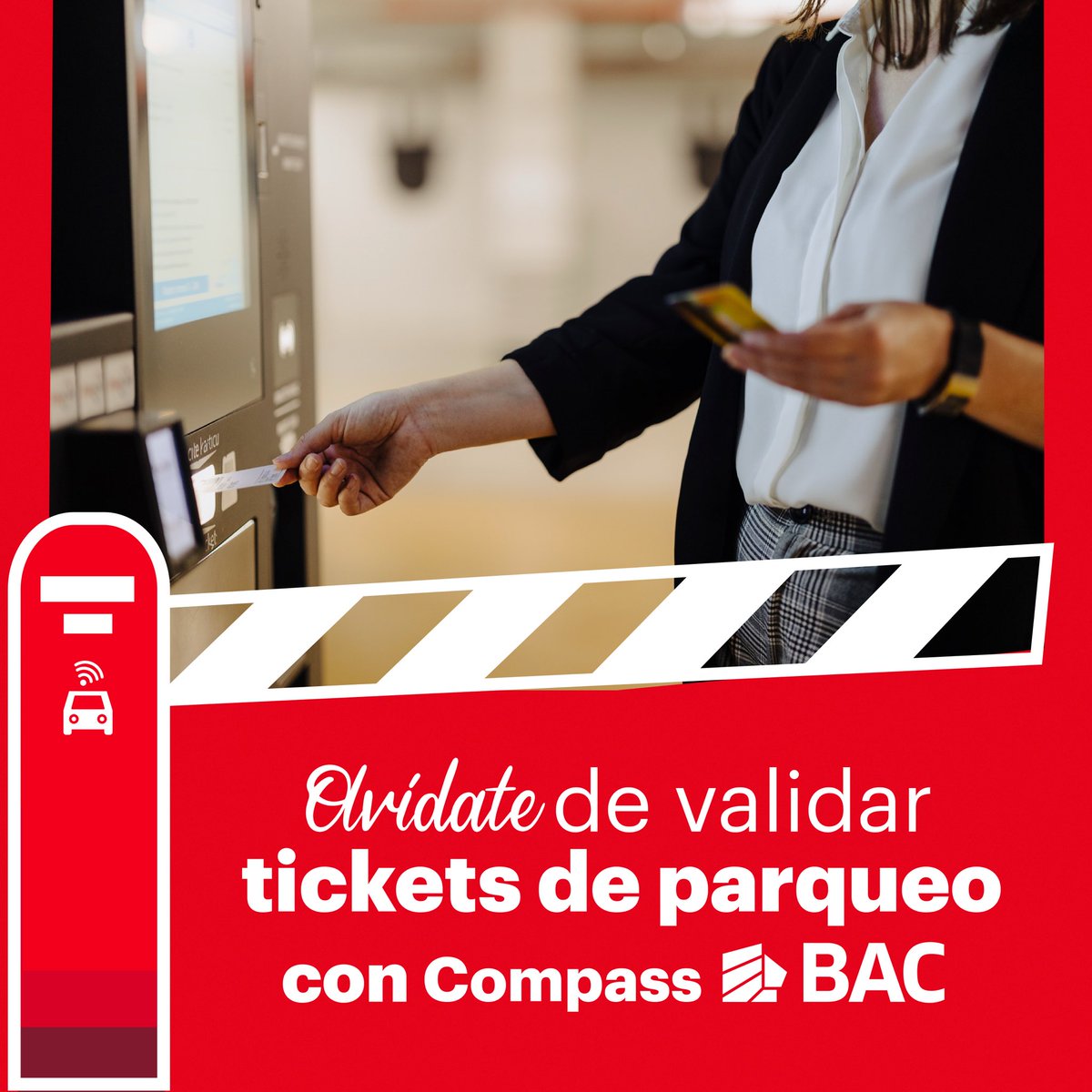 BACCredomaticSV's tweet image. 🚗Con Compass BAC, transformamos algo cotidiano en una experiencia sin pausa. 

Compass BAC en tu vehículo es todo lo que necesitas para que el cobro del parqueo se haga automático✅

🔗Más información: bac.sv/Compass3

#BACTeEscucha #Compass