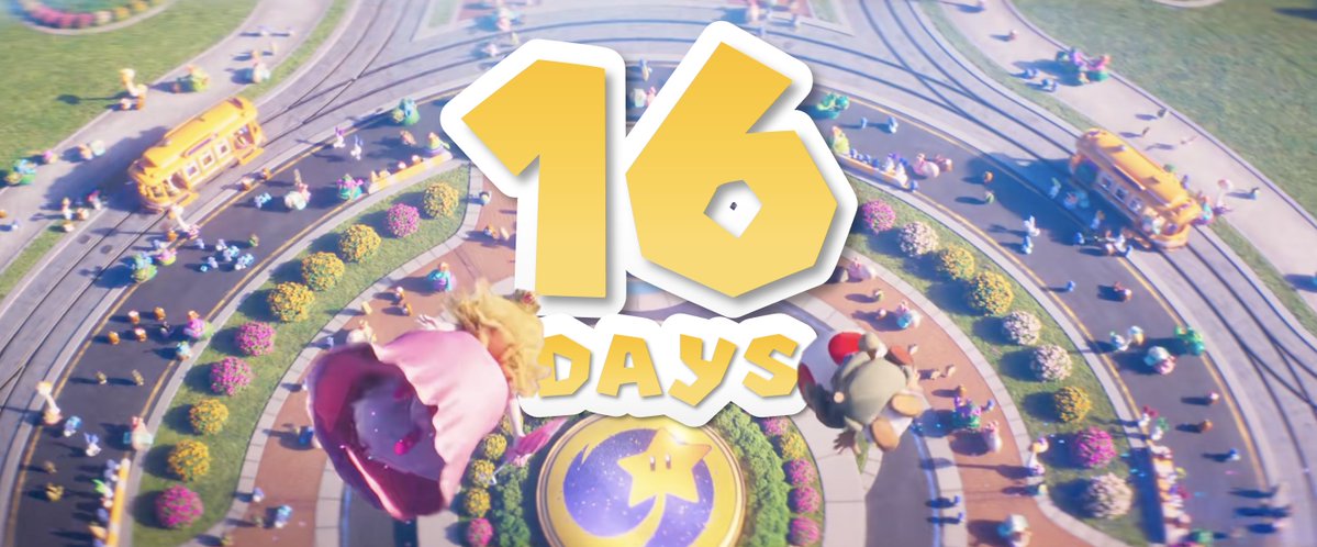 Mario Galaxy Movie Countdown tweet media
