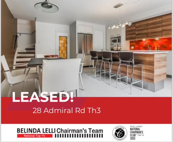 bel_lelli's tweet photo. LEASED!
28 Admiral Rd Th3 Annex $4500
Our Team Is Ready To Facilitate your young adults’ To their first home. Let us Professionally Leverage your young adults’ offer and Succeed In the Toronto Lease Market.
#readytolaunch #belindalelliteam #chairmansclub2025 #toprealtors https://t.co/ZK9yCpcLIr