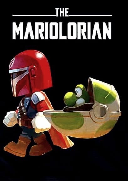 “It’s a-me! Mando! This is the way!”