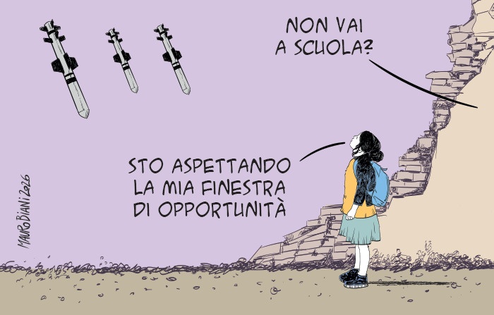 nonsonpago1's tweet photo. Non vai a scuola?
Sto aspettando la mia finestra di opportunità
#Biani!
"Resto convinto che per chi è dentro la classe,ha dieci anni e vuole studiare,ricevere un razzo in testa significhi restare vittima di un atto di terrorismo,chiunque ne sia l’artefice"
@maurobiani
@repubblica https://t.co/FawdQvSDPz