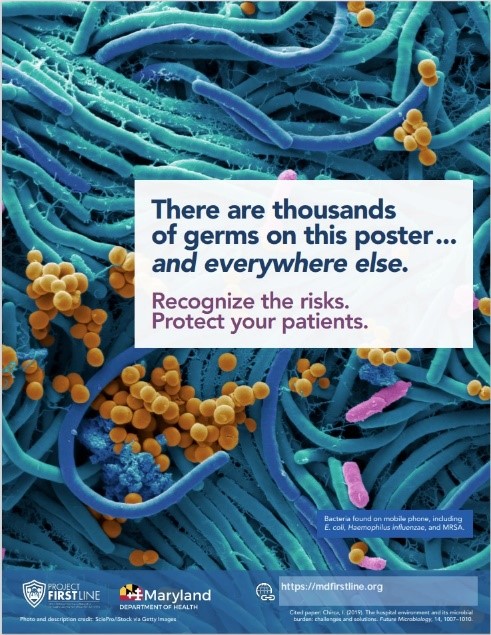 🦠 Germs are everywhere—and in healthcare, that means risks are everywhere too.
👀 Recognize the risks.
🛡️ Protect your patients with every action.
Download this poster: bit.ly/43dFlil or in Spanish: bit.ly/3IYOEMk
#InfectionPrevention