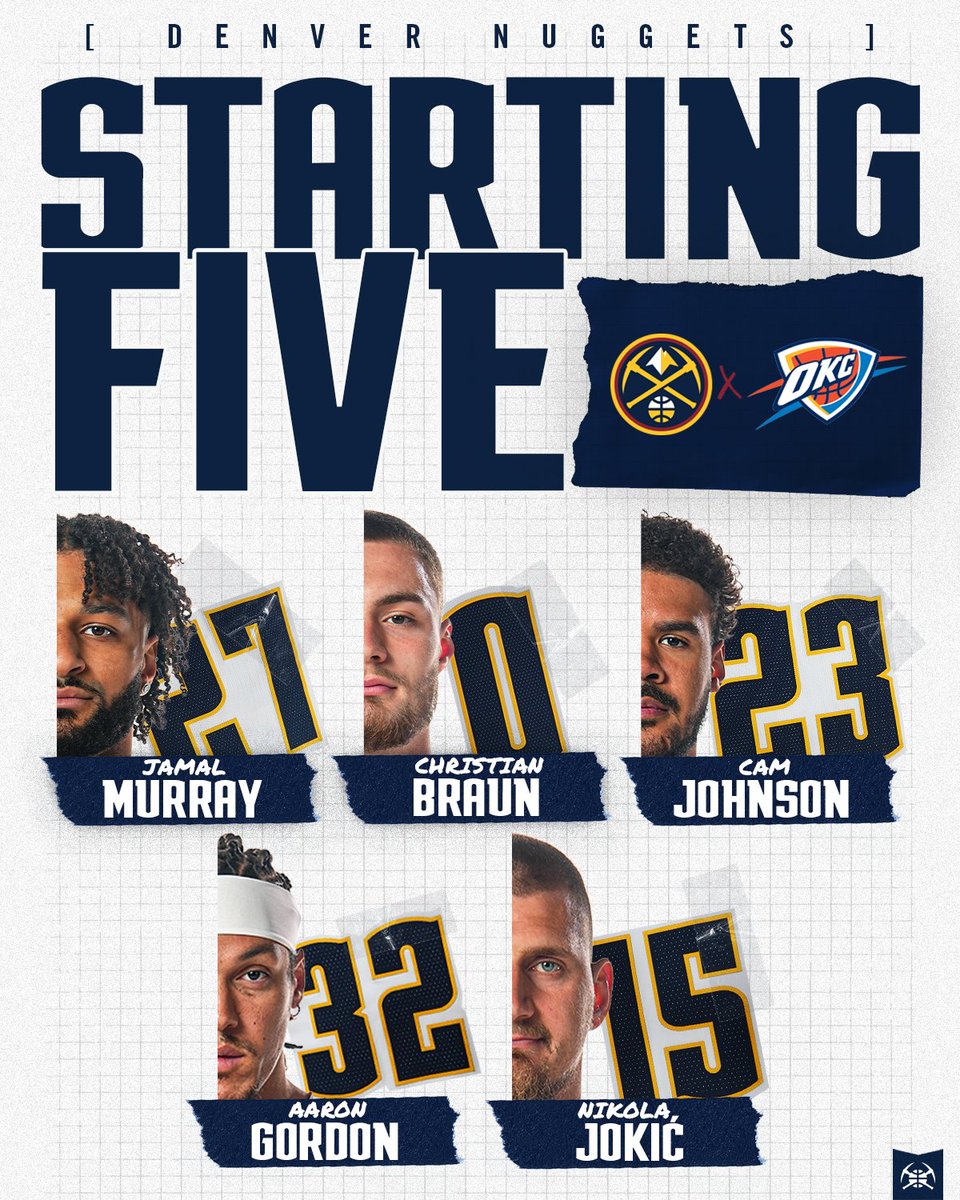 nuggets's tweet photo. The five on the floor

#MileHighBasketball https://t.co/pDBdCuJxKm