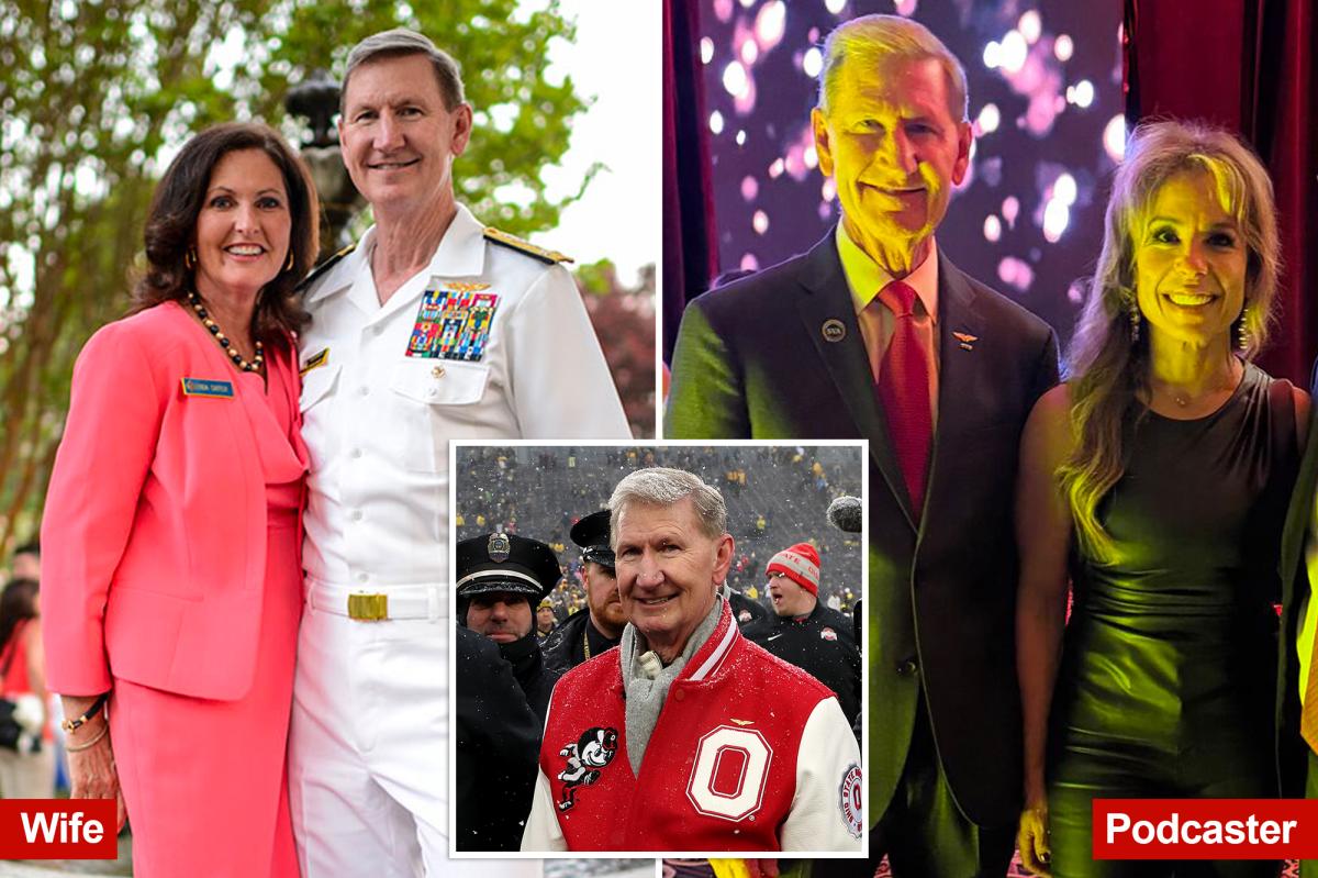 nypost's tweet image. Ohio State President Ted Carter put his $1.5M job, 45-year marriage on the line over ‘inappropriate relationship’ with podcaster: report trib.al/40puZSd