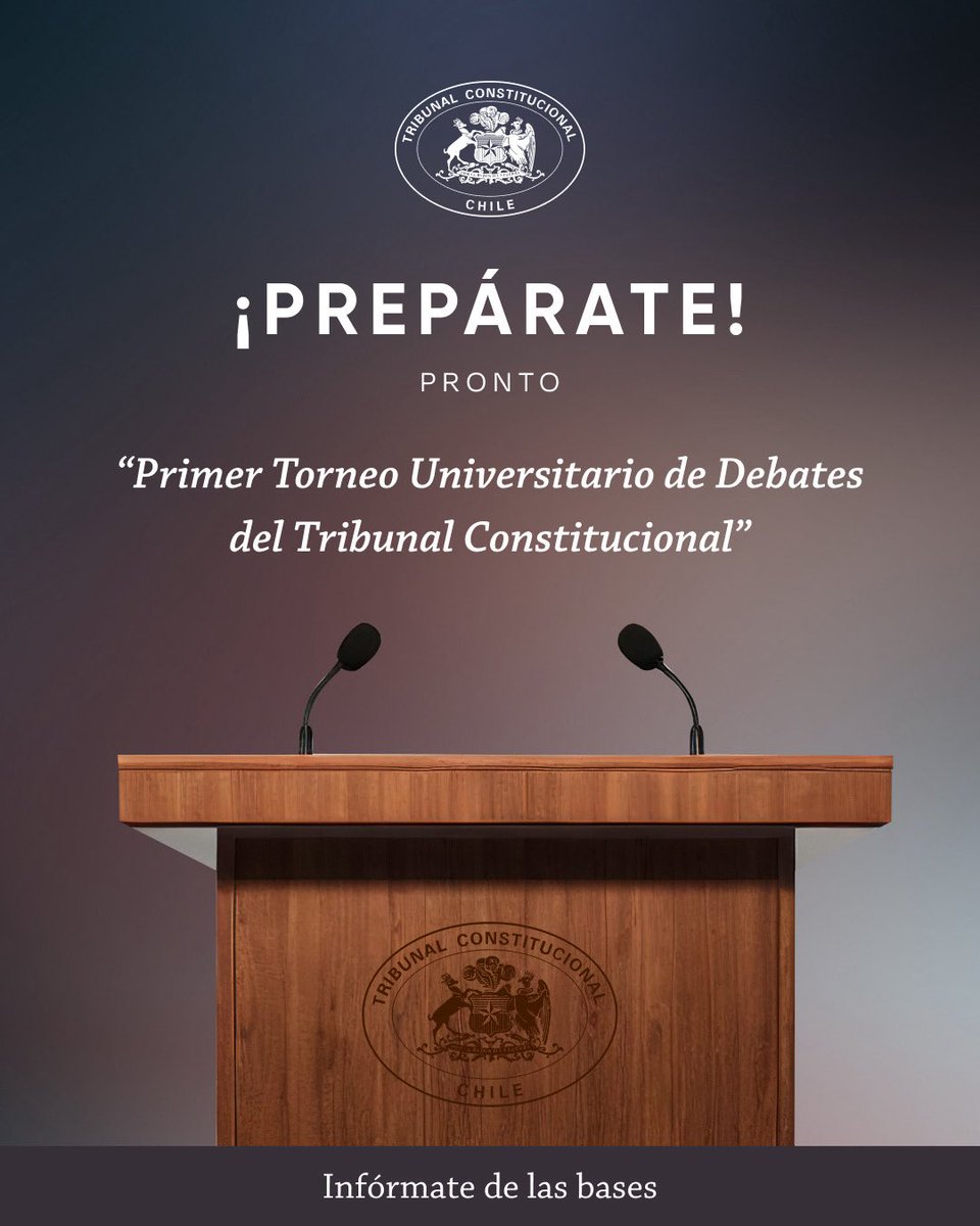 Tribunal Constitucional de Chile tweet media