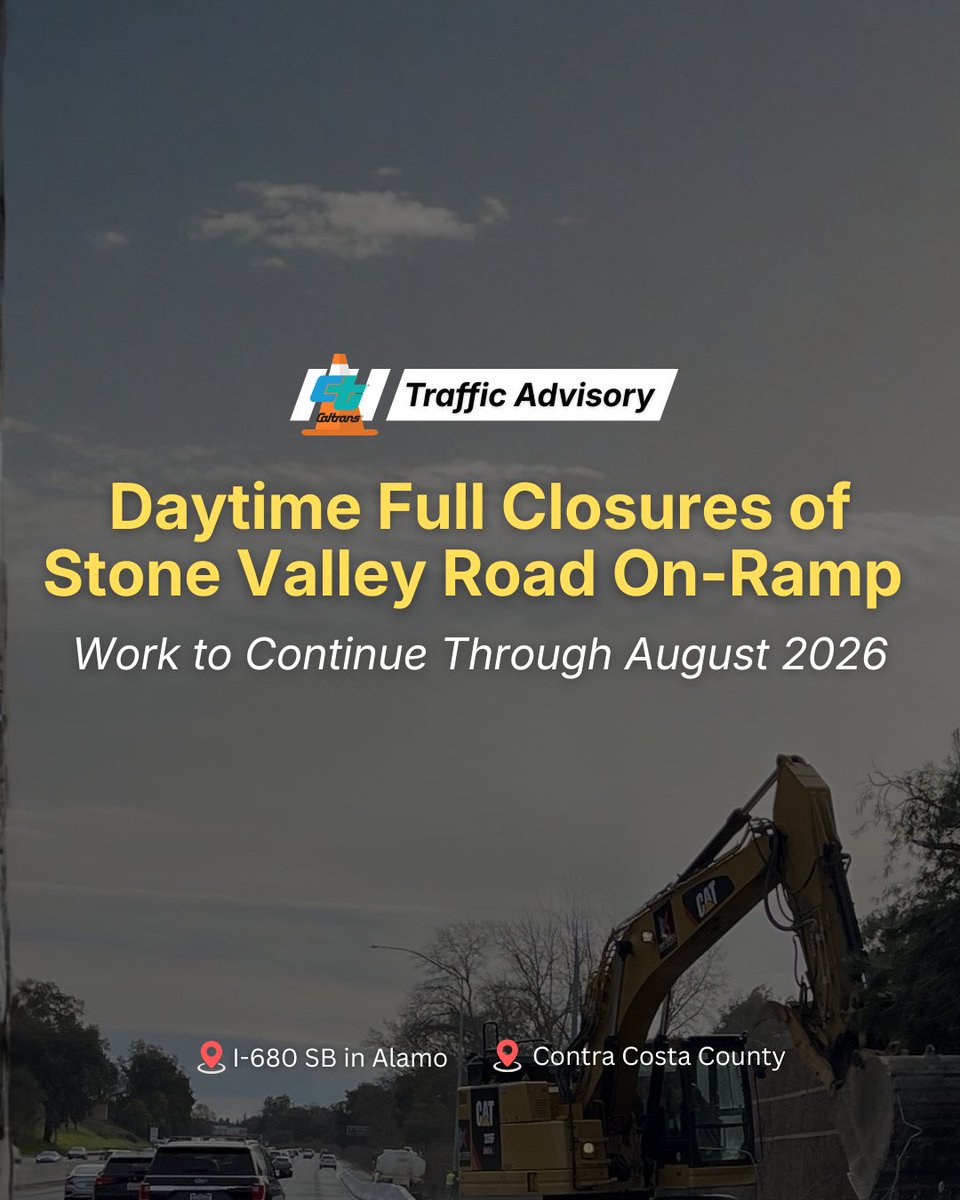 Caltrans District 4 tweet media