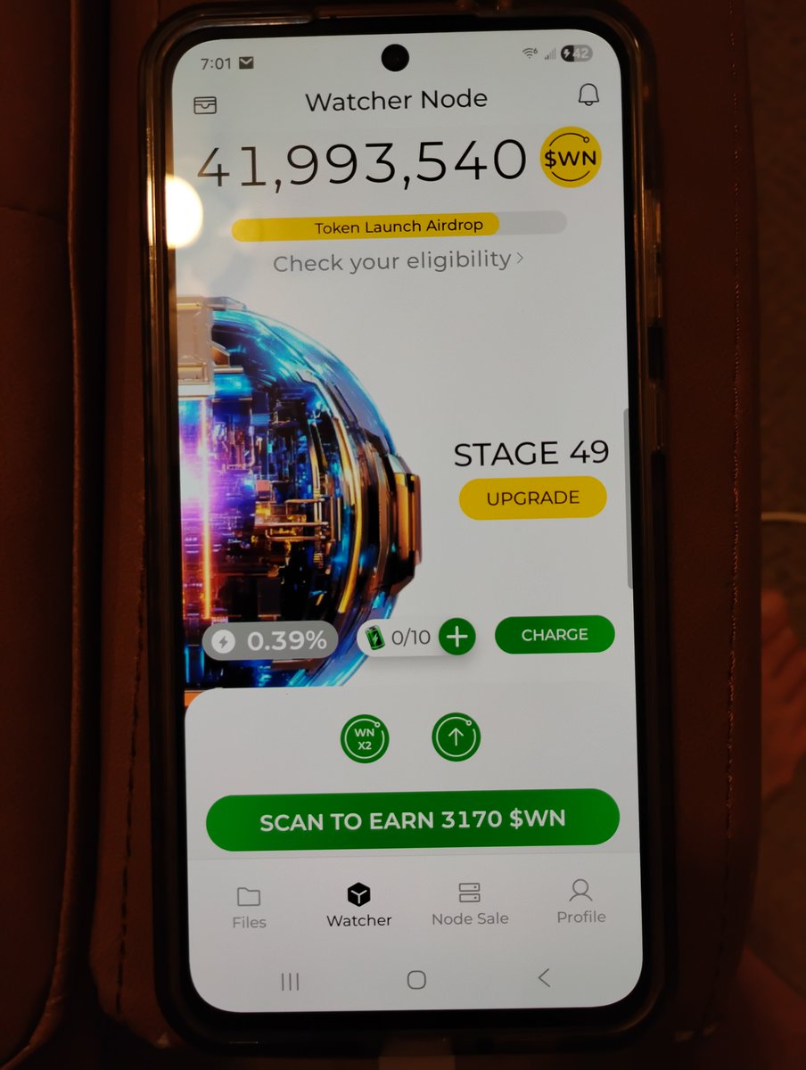 Marcovian04's tweet photo. #WatchersEverywhere hashtag, tag @DeNetPro, Statham, GA, USA.  My current goal is to get to Watcher Node stage 30.  I'm earning passive crypto on my phone! Wanna join?  
Download the app: https://t.co/FTZWBd7jo9   and get 1000 $WN Bonus to start. https://t.co/VxEXPjweGK